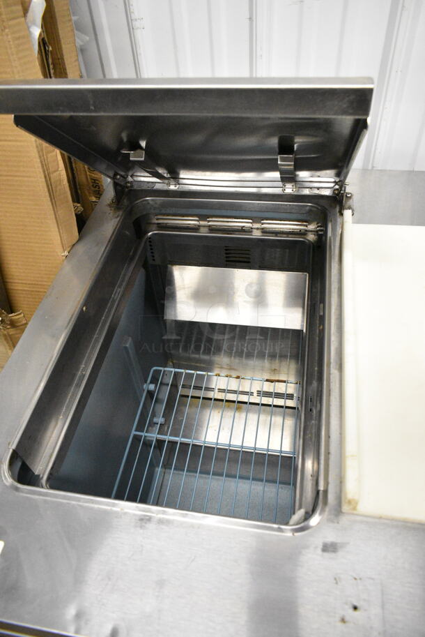 Delfield UC4427N-6M-DD1 Stainless Steel Commercial Prep Table. 115 Volts, 1 Phase. Tested and and Powers On But Does Not Get Cold - Image 5 of 8