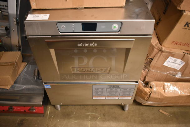 BRAND NEW SCRATCH AND DENT! 2023 Hobart LXGER Advansys Energy Recovery High Temperature Glass Washer - 120/208-240 Volts, 1 Phase.  - Image 2 of 7