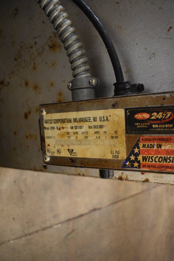 Hatco Model GRSBF-30-F Stainless Steel Commercial Warming Tray. 120 Volts, 1 Phase. 31.5x17x4.5. Tested and Working! - Image 3 of 4