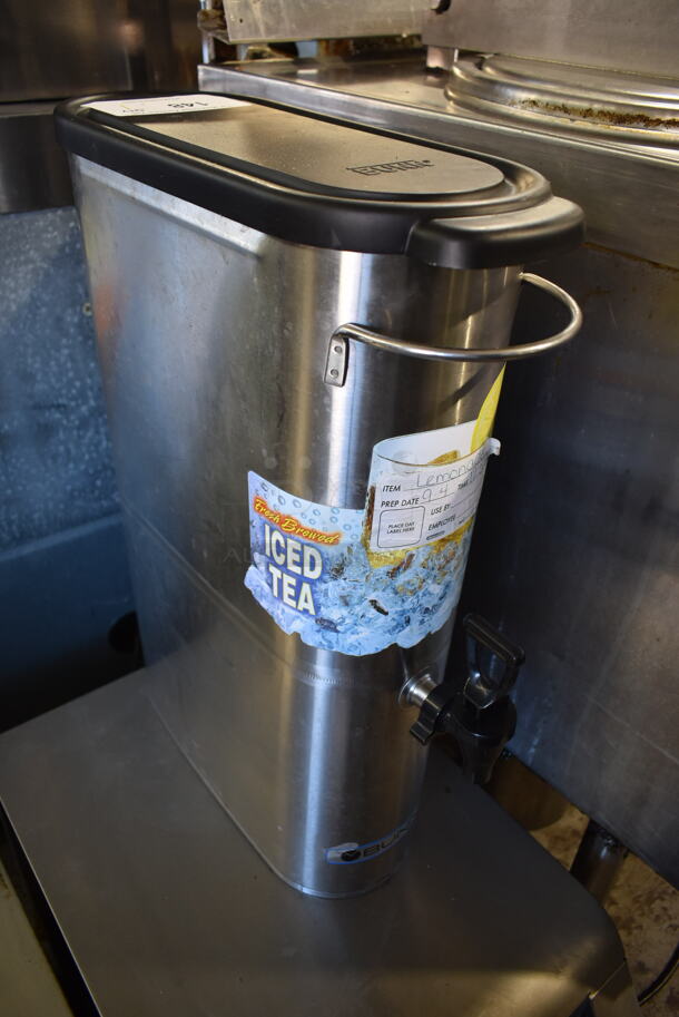 Bunn Stainless Steel Commercial Iced Tea Holder Dispenser. - Image 2 of 4