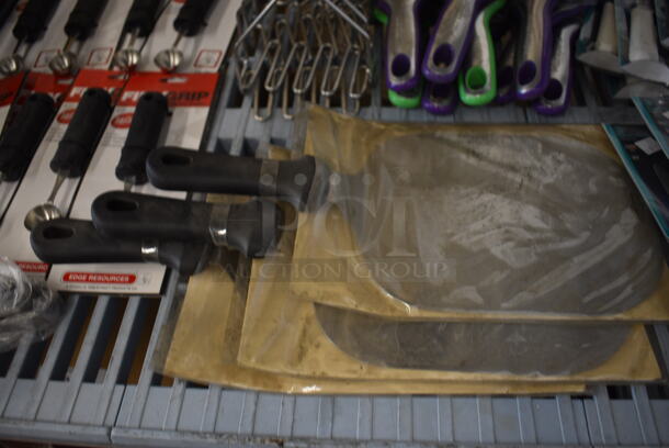 ALL ONE MONEY! BRAND NEW! Lot of 5 Spades, 11 Tongs, 8 Scoopers, 3 Spatulas, 6 Masher, 8 Cheese Cutters and 16 Dexter Knives. - Image 5 of 8
