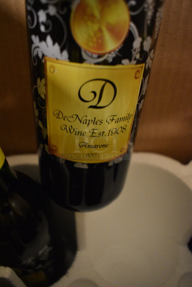 Box of DeNaples Family Wine Bottles! Includes Amarone and Private Reserve - Image 12 of 12