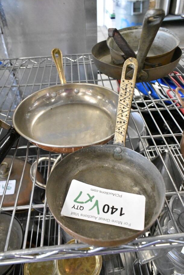 7 Various Metal Skillets. 7 Times Your Bid!  - Image 4 of 7