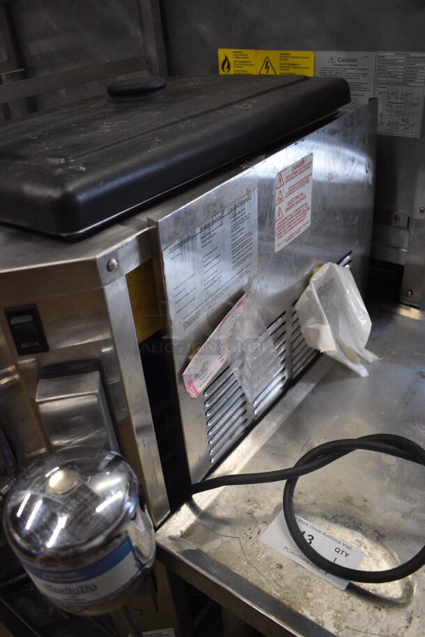 Taylor Stainless Steel Commercial Countertop Air Cooled Frozen Beverage Machine w/ Drink Mixing Attachment. 115 Volts, 1 Phase. 17x31x37 - Image 7 of 7
