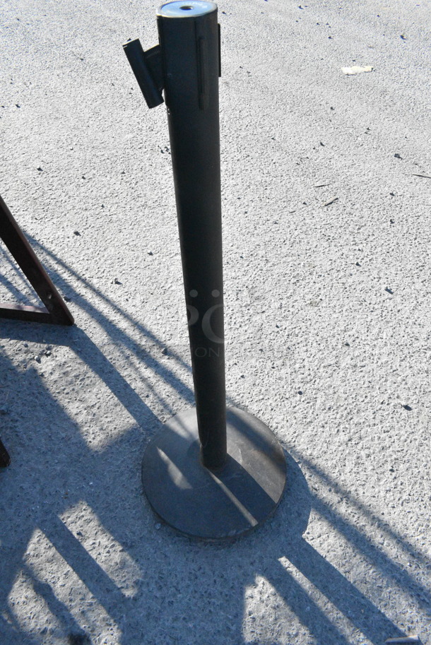 5 Various Items Including Chef Master Lettuce Spinner, High Chair and 3 Stanchions. 5 Times Your Bid!  - Image 7 of 7