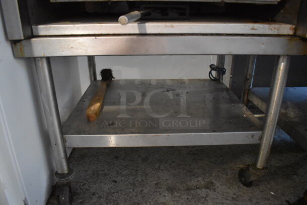 Stainless Steel Commercial Natural Gas Powered Charbroiler Grill on Equipment Stand w/ Commercial Casters. 30x32x42 - Image 7 of 8