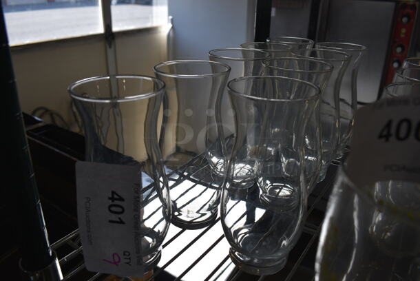 9 Beverage Glasses. 3x3x6.5. 9 Times Your Bid! - Image 3 of 3