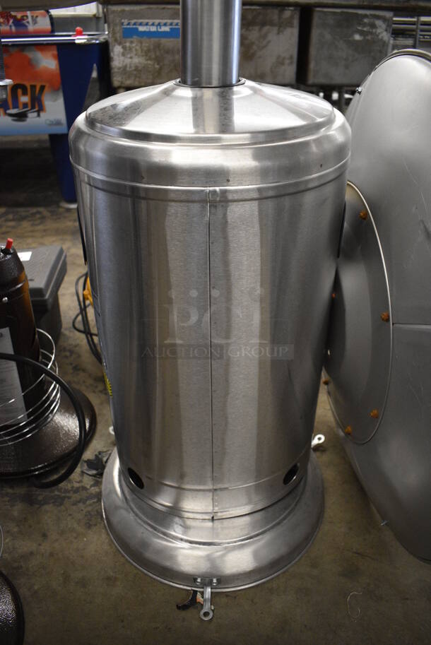 Hampton Bay Model NCZH-G-SS Metal Commercial Floor Style Propane Gas Patio Heater. 48,000 BTU. 32x32x89 - Image 5 of 6