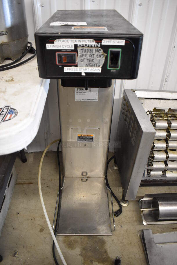 2013 Bunn TB3 Stainless Steel Commercial Countertop Iced Tea Machine. 120 Volts, 1 Phase. 11x21x34.5 - Image 1 of 4