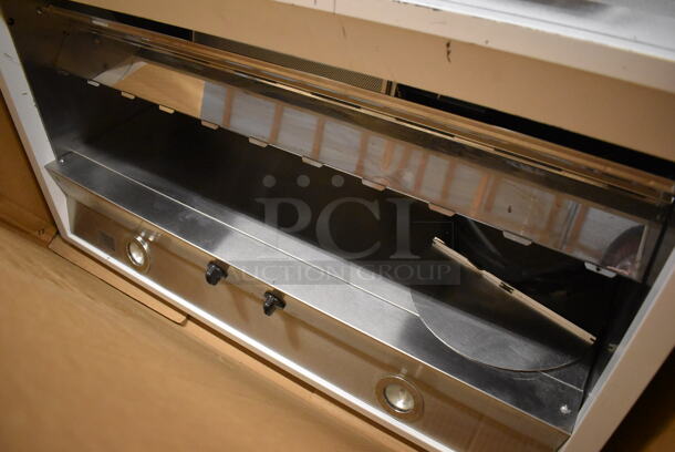 BRAND NEW SCRATCH AND DENT! General Electric Stainless Steel Range Hood. 36x18x21 - Image 3 of 6