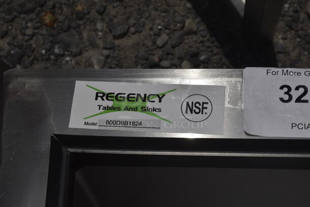 BRAND NEW SCRATCH AND DENT! Regency 600DIIB1824 18" x 24" Stainless Steel Drop-In Ice Bin. No Lid.  - Image 4 of 4