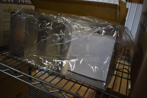 BRAND NEW IN BOX! Stainless Steel Lid Rack. 14x5x6 - Image 2 of 3