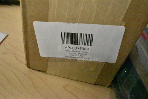 2 BRAND NEW SCRATCH AND DENT! Items Including HP00078154 Hobart 00-078154 Drive Hub, HP00076364 Hobart 00-076364 Funnel. 2 Times Your Bid!  - Image 9 of 9