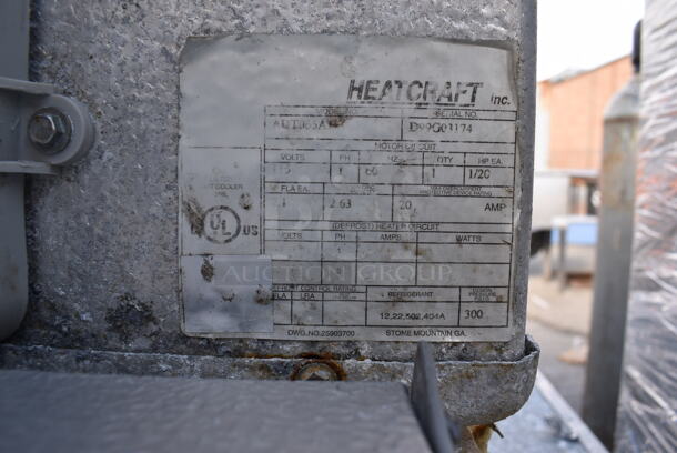 6'x8'x6' Walk In Cooler Box w/ Copeland RRT81C1E-PFA-959 Compressor and Bohn ADT065A Condenser. Does Not Have Floor. 115 Volts, 1 Phase - Image 7 of 7