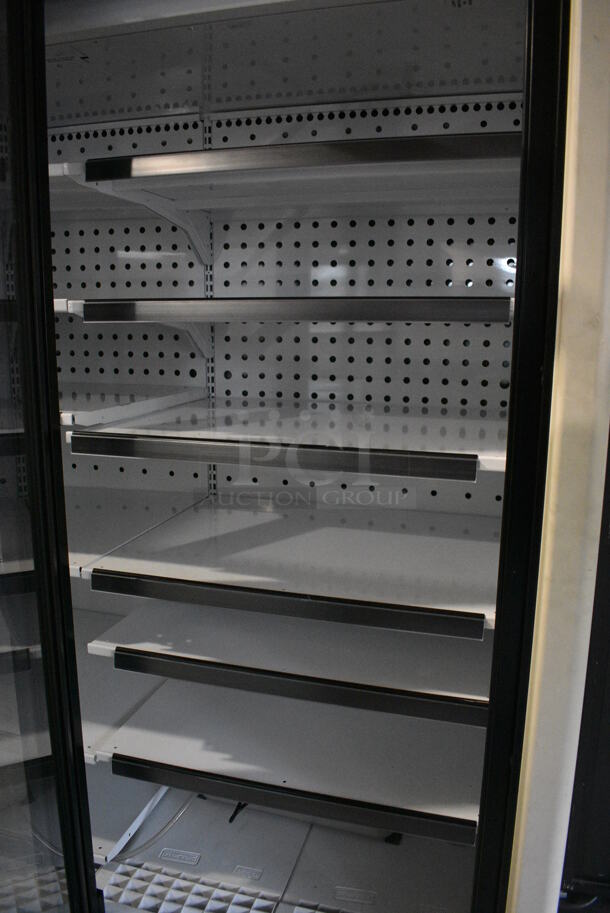 Zero Zone Model 2RHZC30 Metal Commercial 2 Door Reach In Cooler Merchandiser w/ Racks. 115/208-230 Volts, 1 Phase. 66x38x80 - Image 6 of 9