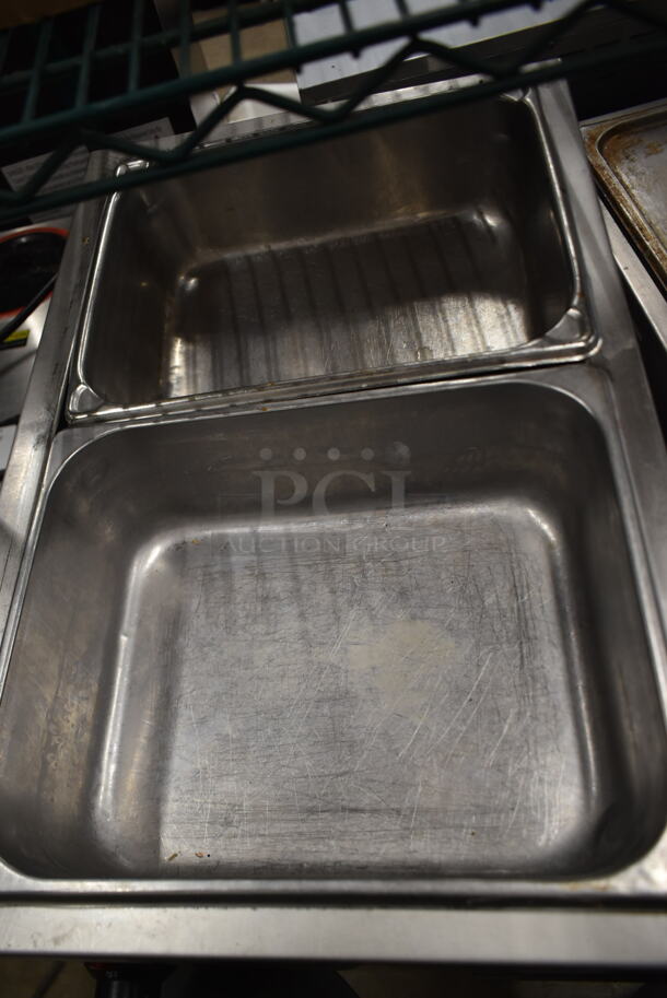 Adcraft Stainless Steel Commercial Countertop Food Warmer. 120 Volts, 1 Phase. Tested and Working! - Image 2 of 4