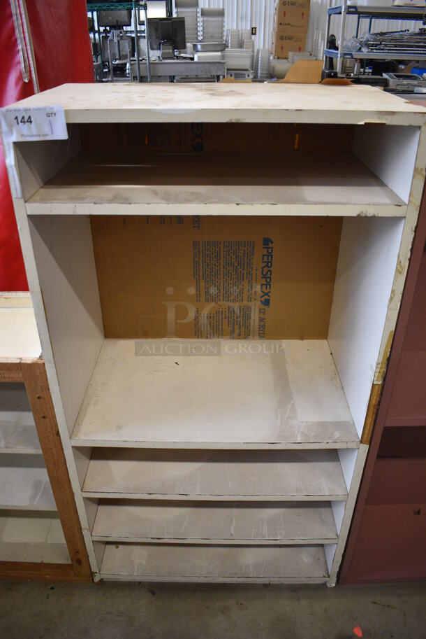 Wooden Book Shelf. 26.5x16x49 - Image 1 of 4