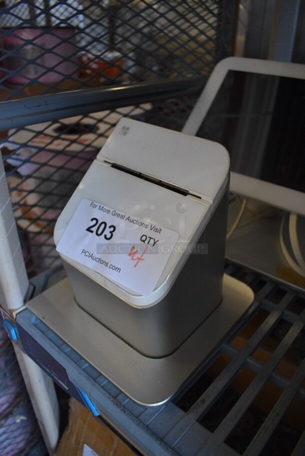 ALL ONE MONEY! Lot of Clover Model C100 11.5" POS Monitor and Clover Model P100 Receipt Printer! - Image 3 of 5
