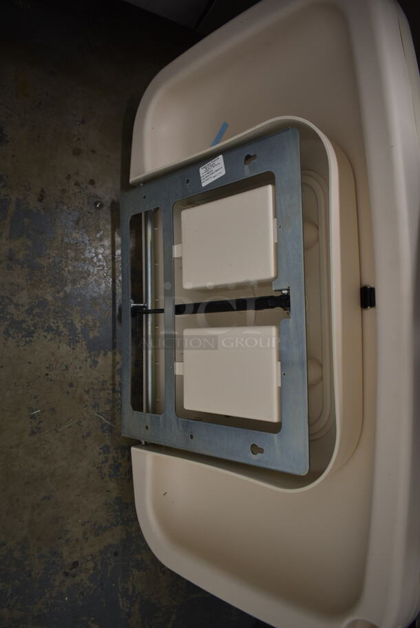 BRAND NEW IN BOX! Koala Kare KB200-00 Gray Poly Wall Mount Diaper Changing Station. - Image 6 of 7