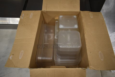 ALL ONE MONEY! Lot of Various Poly Clear Drop In Bins