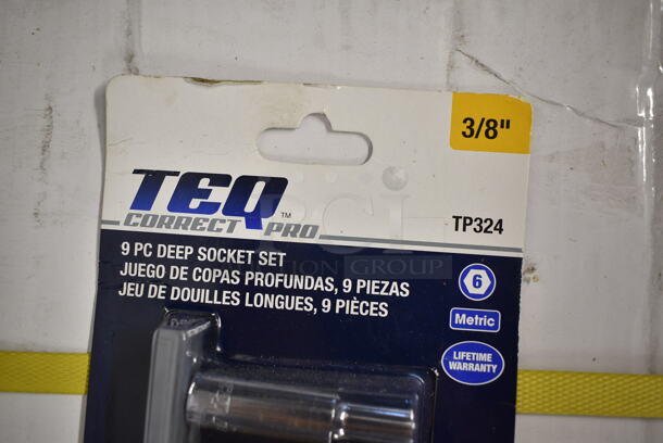 4 BRAND NEW! TEQ Items; Ratchet, Socket Set, Socket Set and 8 MM Socket. 4 Times Your Bid! - Image 10 of 11