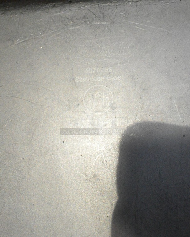 4 Various Items Including Metal Commercial Can Opener and 3 Stainless Steel Drop In Bins. 4 Times Your Bid! - Image 6 of 7