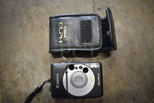 Canon Glph 26mm 1:2 Digital Camera in Black Soft Case. 4x1x2.5
