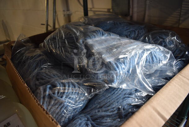 12 BRAND NEW IN BOX! Rubbermaid Blue Mop Heads. 12 Times Your Bid! - Image 2 of 3