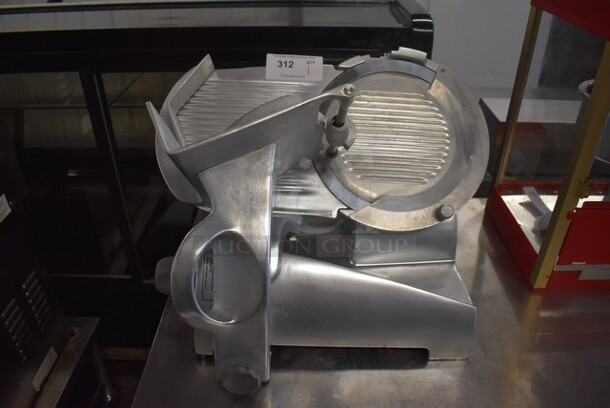 Hobart EDGE Stainless Steel Commercial Countertop Meat Slicer. 120 Volts, 1 Phase. 22x21x17. Tested and Does Not Power On