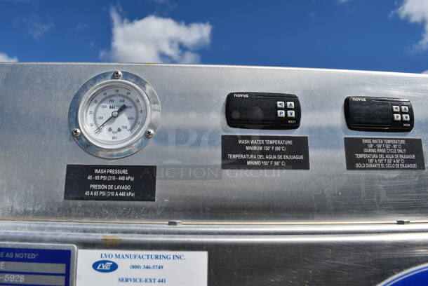 LVO FL14E Stainless Steel Commercial Pot / Pan Washer. 460 Volts, 3 Phase. 36x48x84 - Image 5 of 10