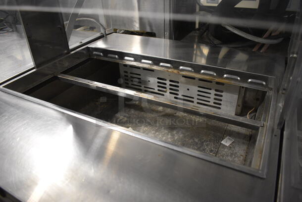 Turbo Air Model MST-26-711S Stainless Steel Commercial Single Door Under Counter Cooler w/ Poly Clear Sneeze Guard. 115 Volts, 1 Phase. 27.5x30x55. Tested and Powers On But Does Not Get Cold - Image 5 of 7