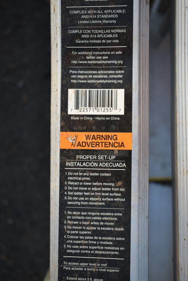 Gorilla Ladders 300 Pound Capacity Metal Ladder.  - Image 5 of 5