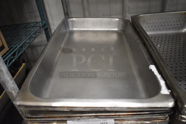 12 Stainless Steel Full Size Drop In Bins. 1/1x2. 12 Times Your Bid! - Image 2 of 3