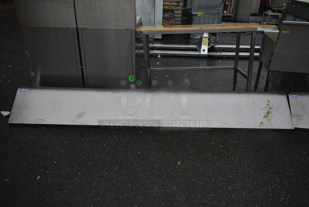 Stainless Steel Wall Mount Shelf. - Image 1 of 3