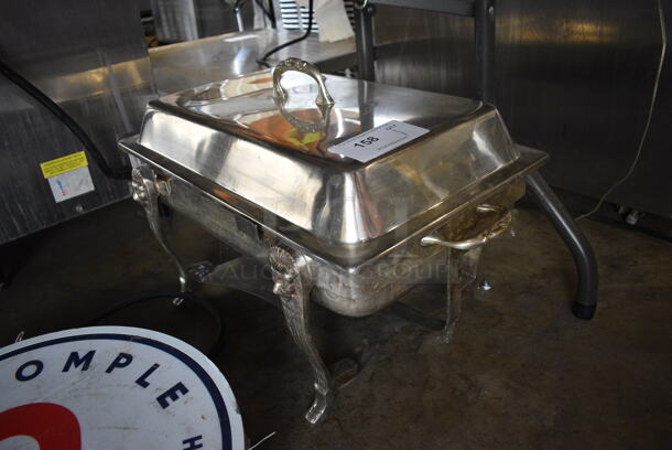 Metal Chafing Dish w/ Drop In and Lid. 24x13.5x15 - Image 2 of 4