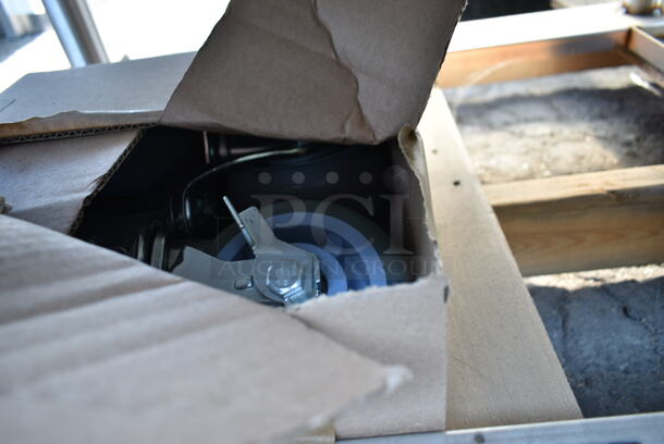 Stainless Steel Equipment Stand w/ Commercial Casters. - Image 5 of 7