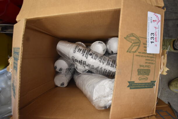 ALL ONE MONEY! 1 Box of Cups, 1 Box of Lids, 1 Box of Bins for Cappucino Machine and 2 Dishwasher Racks - Image 4 of 5