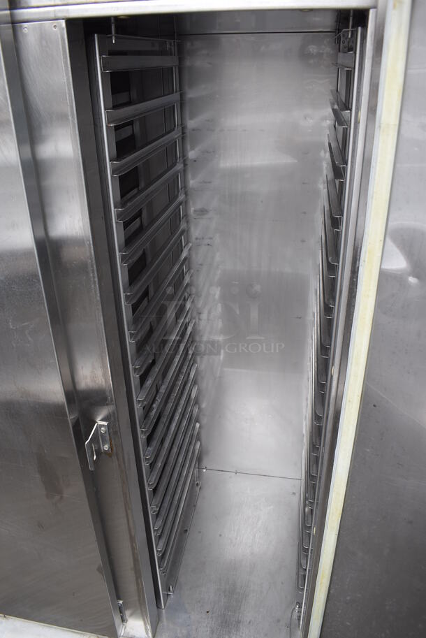 Carter Hoffmann Stainless Steel Commercial Holding Cabinet on Commercial Casters. 57x30x58 - Image 8 of 8