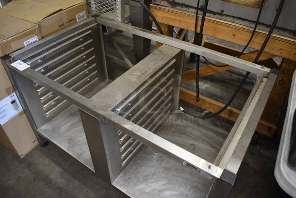 Rational Stainless Steel Commercial Double Pan Rack Stand for Oven. 48x28x29 - Image 2 of 4