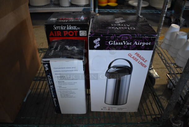 ALL ONE MONEY! Metro Lot of 3 Tiers of Various Items Including 4 Various Air Pots, 9 Cutting Boards and Oval Casserole Dishes. Does Not Include Metro Shelving Unit - Image 6 of 8