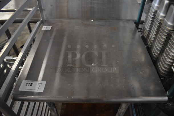 Stainless Steel Table w/ Metal Under Shelf. 24x24x36 - Image 2 of 3