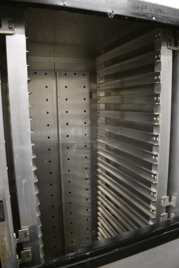Metro Model PM2X500 Metal Commercial Heating Holding Rack on Commercial Casters. 28x34x70. Tested and Working! - Image 3 of 5