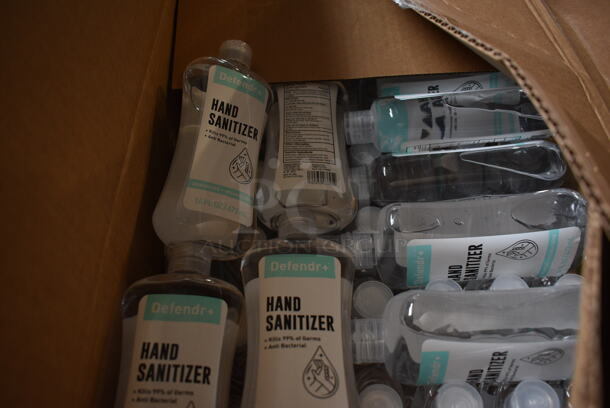 ALL ONE MONEY! Lot of 54 Defendr Hand Sanitizer Bottles! 3.5x2x8 - Image 3 of 3
