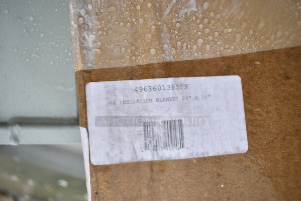 BRAND NEW SCRATCH AND DENT! 4963601385PK American Louver Company 24" x 24" R6 Insulation Blanket for T-Grid Diffusers 360138-5PK - 5/Pack - Image 3 of 3