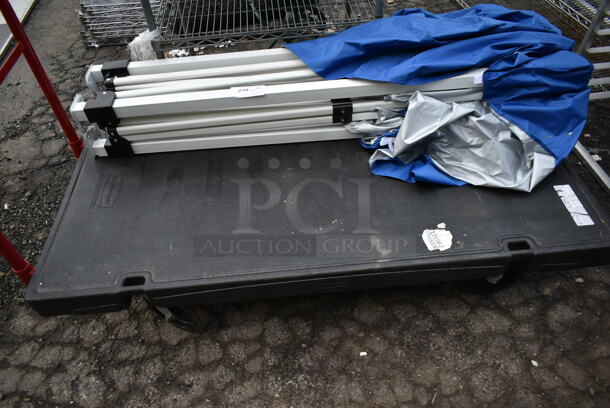 Flat Cart on Commercial Casters. - Image 2 of 4
