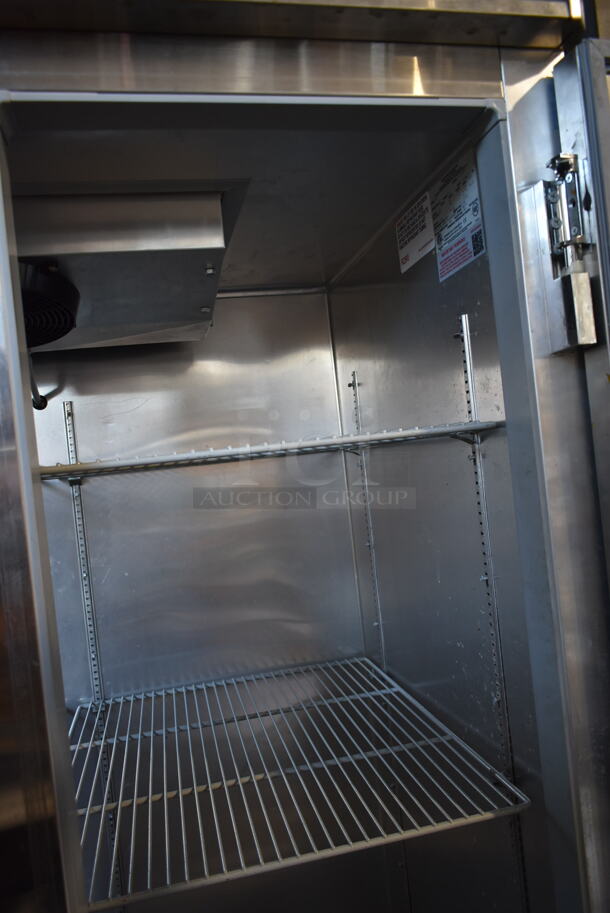 Continental 2FN Stainless Steel Commercial 2 Door Reach In Freezer w/ Poly Coated Racks. 115 Volts, 1 Phase. Tested and Working! - Image 6 of 9