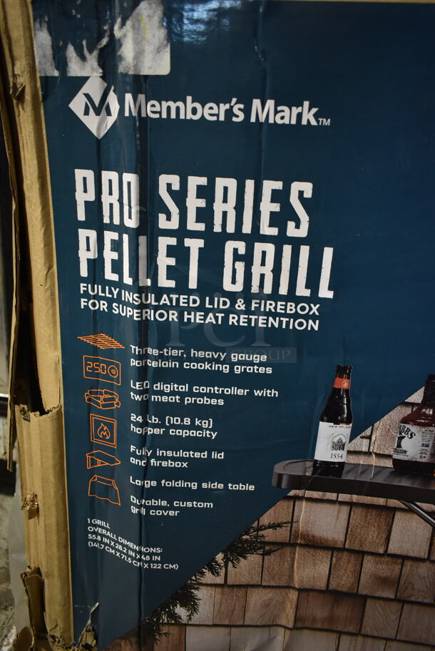 BRAND NEW IN BOX! Members Mark Pro Series Pellet Grill. - Image 6 of 7