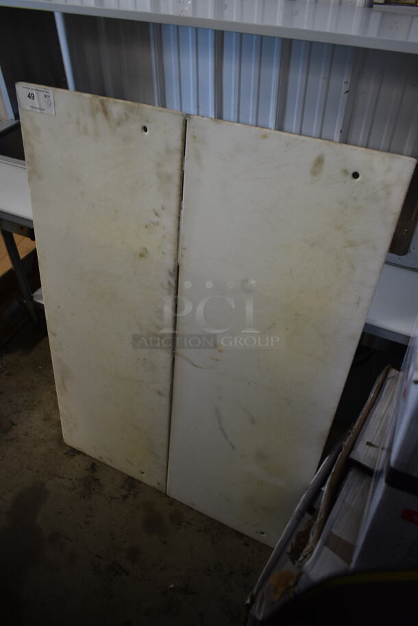 2 White Cutting Boards. 2 Times Your Bid! - Image 3 of 4