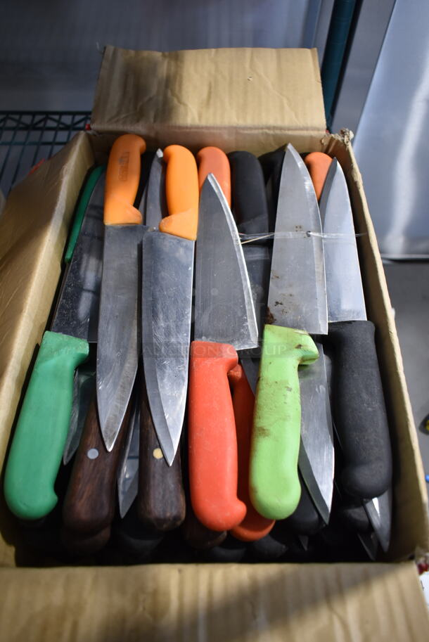 50 SHARPENED Stainless Steel Knives Including Chef. 50 Times Your Bid! - Image 2 of 5