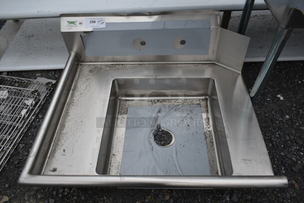 BRAND NEW SCRATCH AND DENT! Regency 600DDT36L Stainless Steel Commercial Left Side Dirty Side Dishwasher Table. No Legs. - Item #1074820